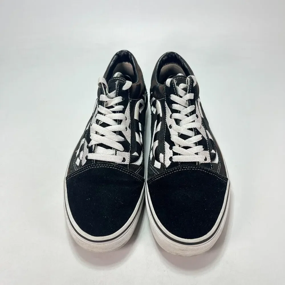 Vans Old Skool Statement Black Classic Low Top Skate Shoes 508731 Men's Size 12